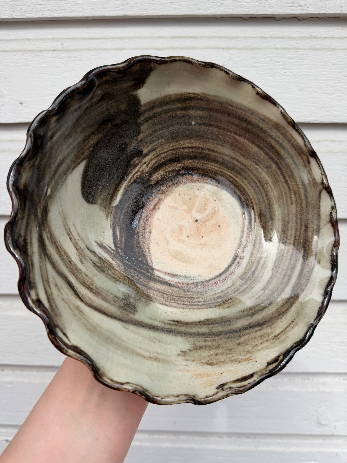 Wood Fired Fluted Bowl