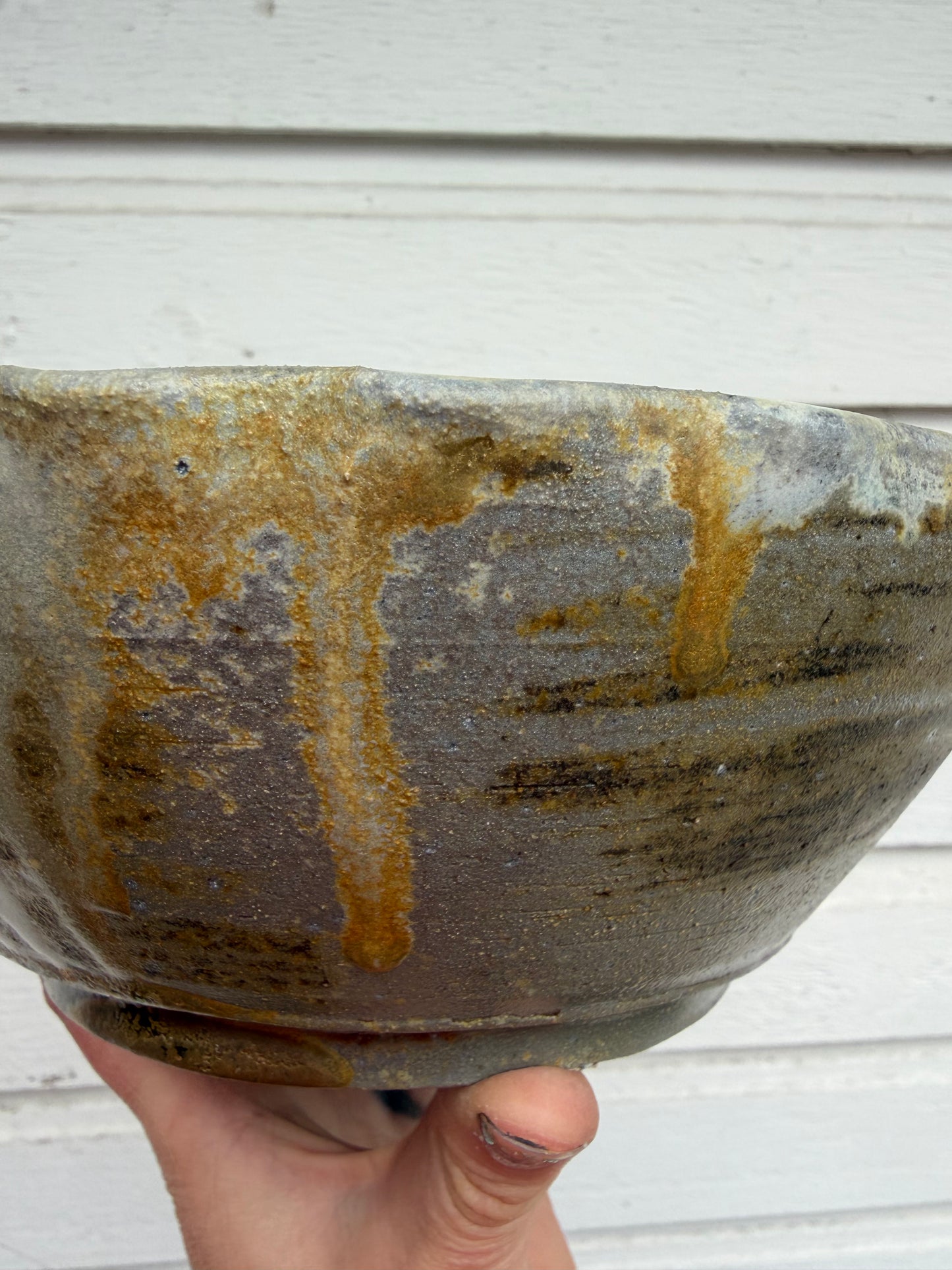 Wood Fired Fluted Bowl Show Stopper