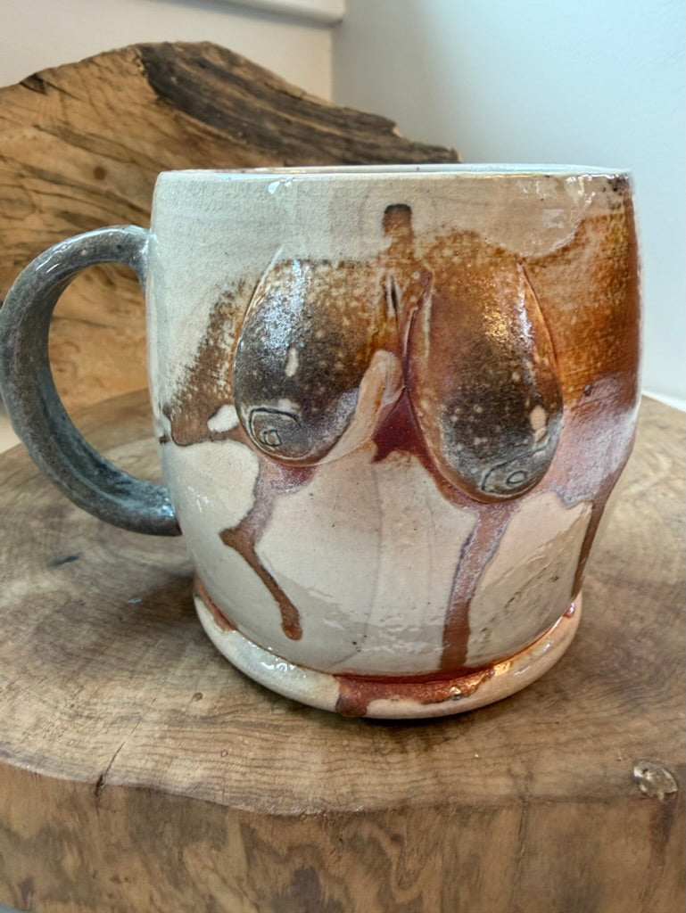 Woodfired Boob Mug