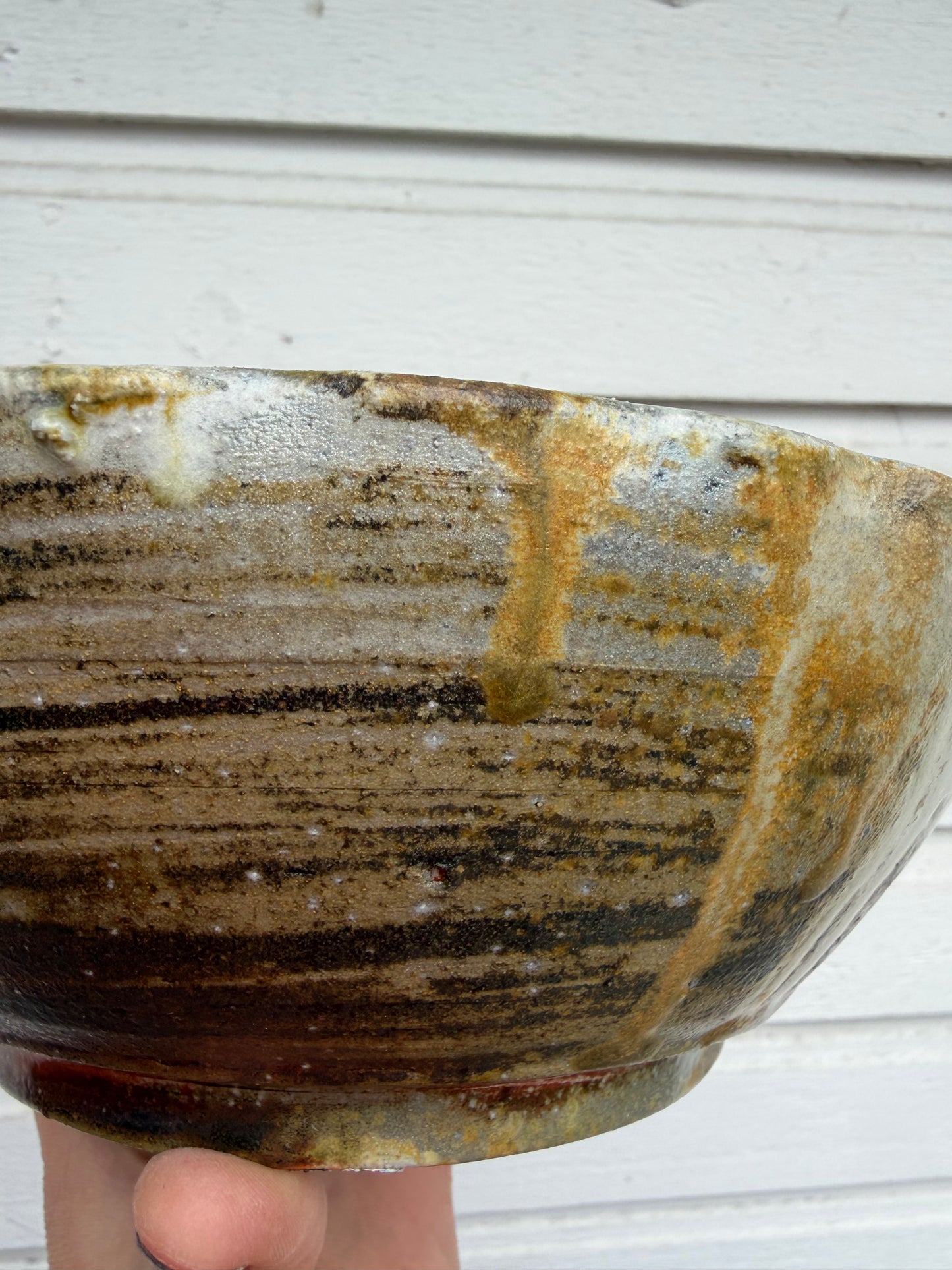 Wood Fired Fluted Bowl Show Stopper