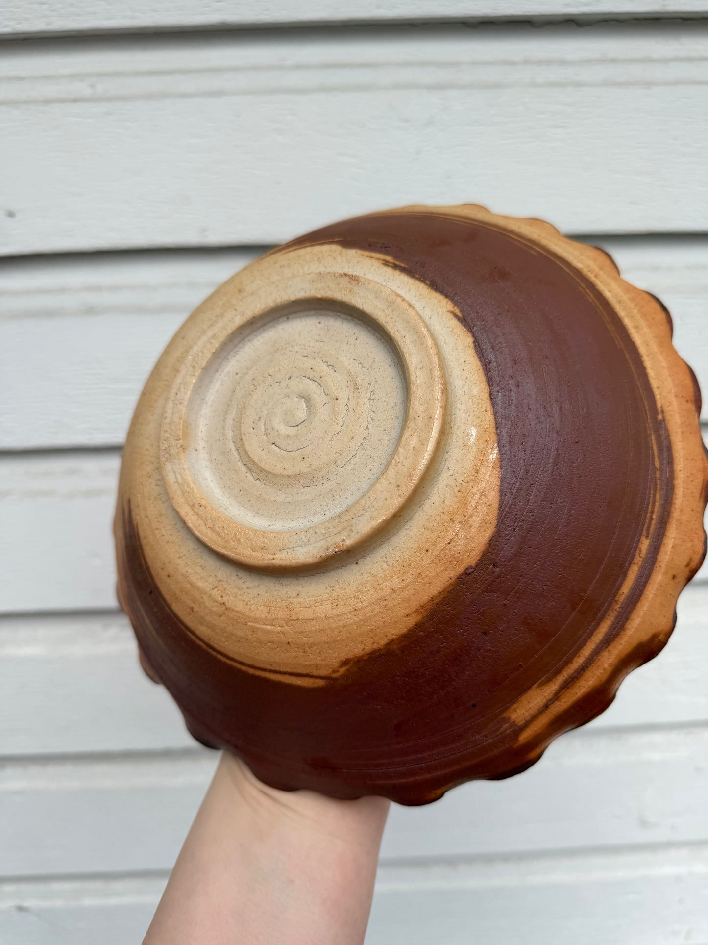 Wood Fired Fluted Bowl