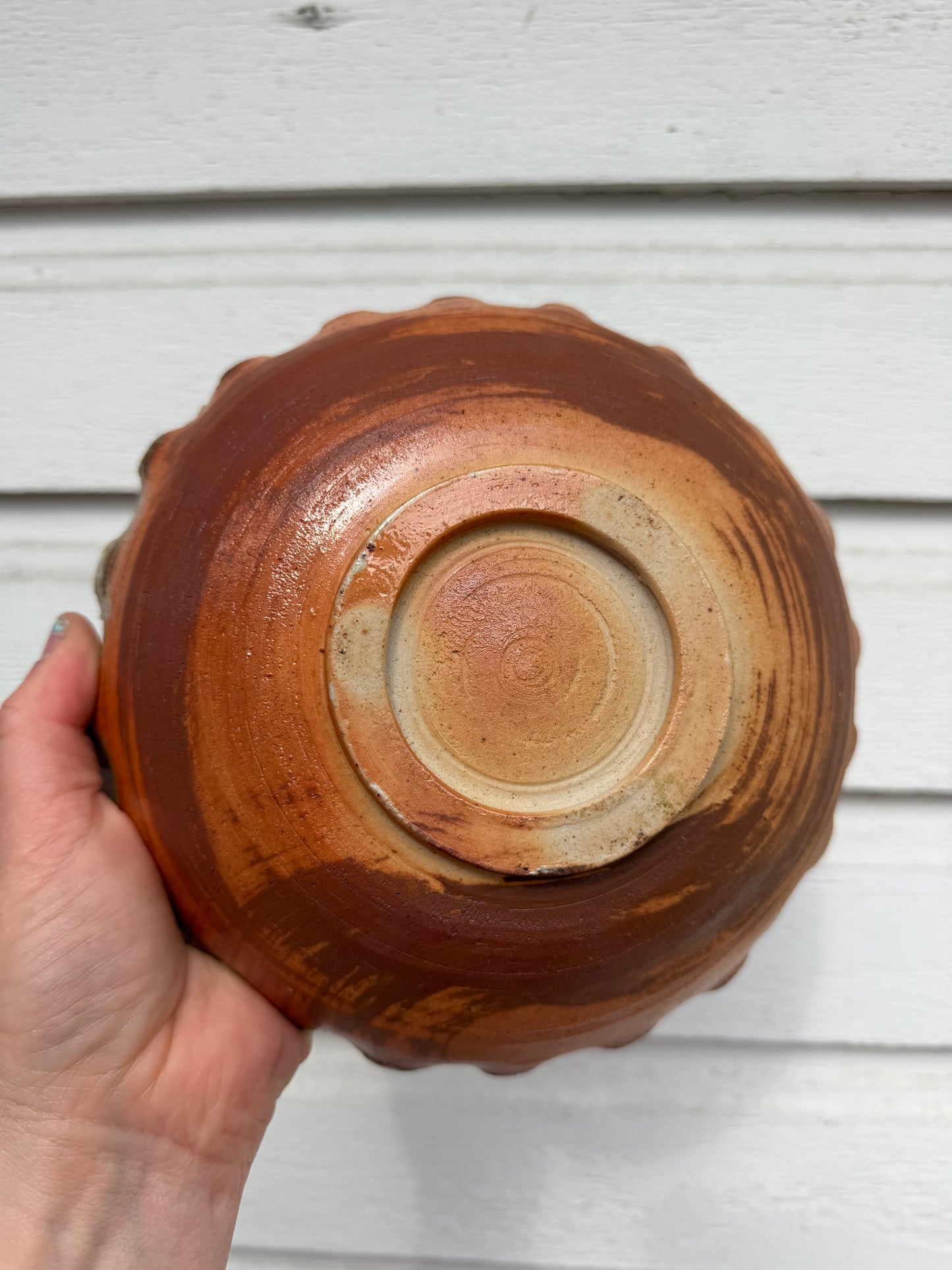 Wood Fired Fluted Bowl
