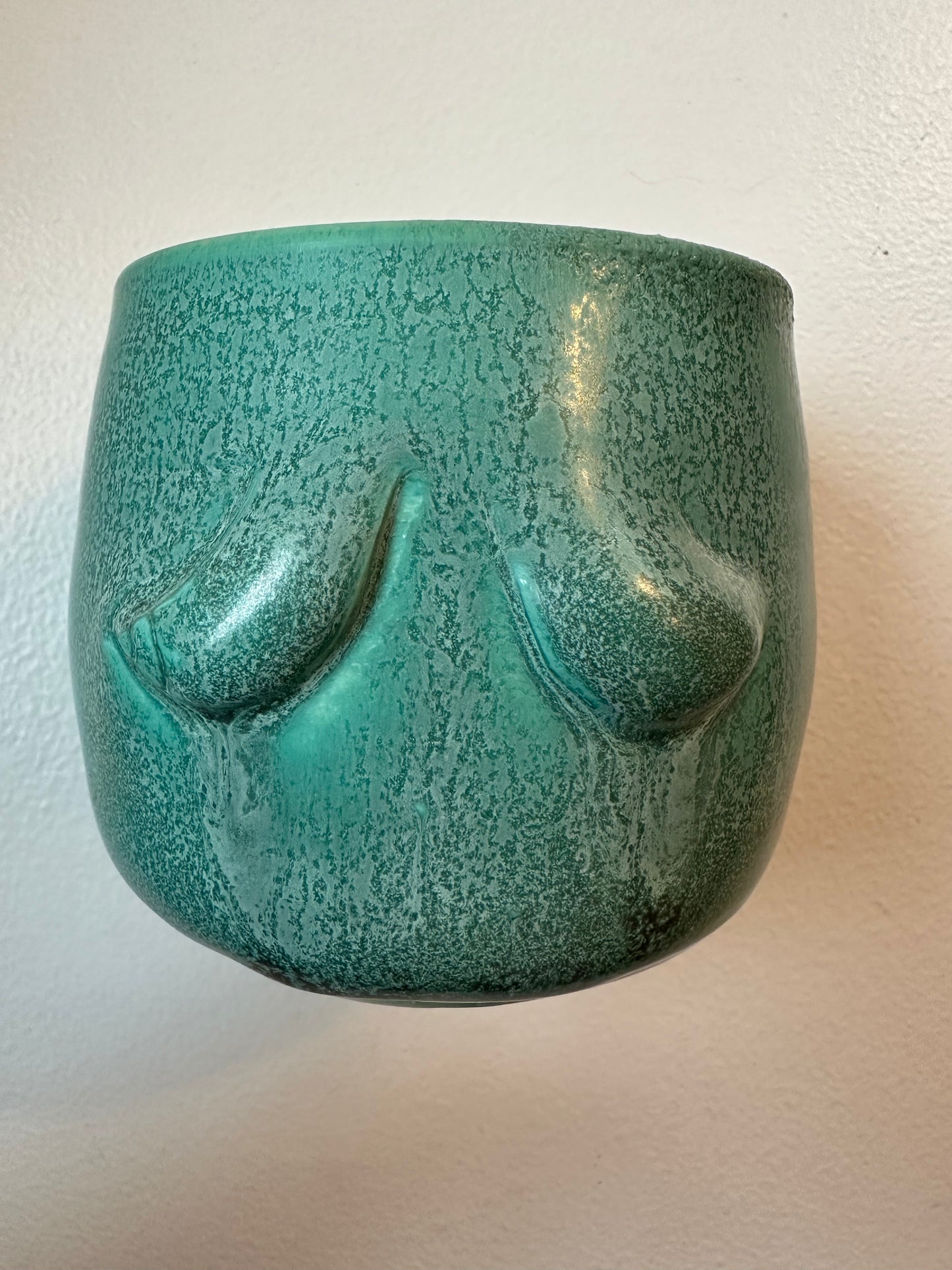 Porcelain boob mug